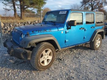  Salvage Jeep Wrangler