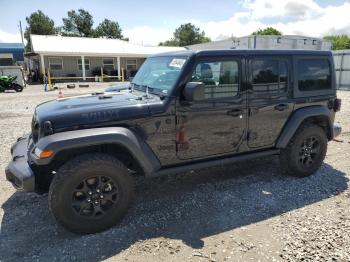  Salvage Jeep Wrangler