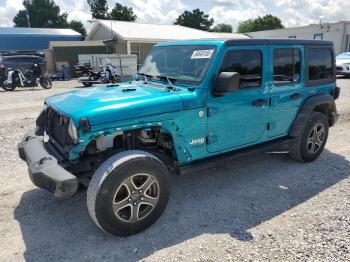  Salvage Jeep Wrangler
