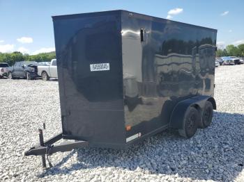  Salvage Covered Wagon Traile Enclosed