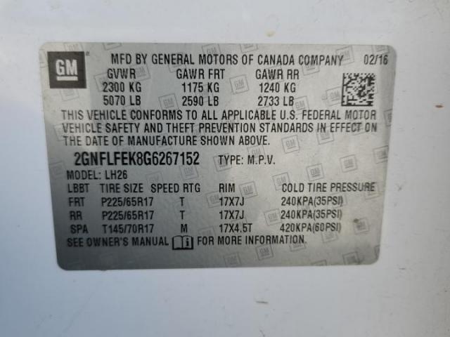 Chevrolet Equinox Lt Image 9