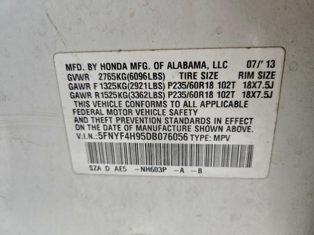 Honda Pilot Touring Image 13