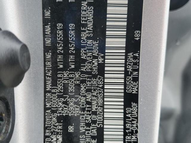 Toyota Highlander Limited Image 7