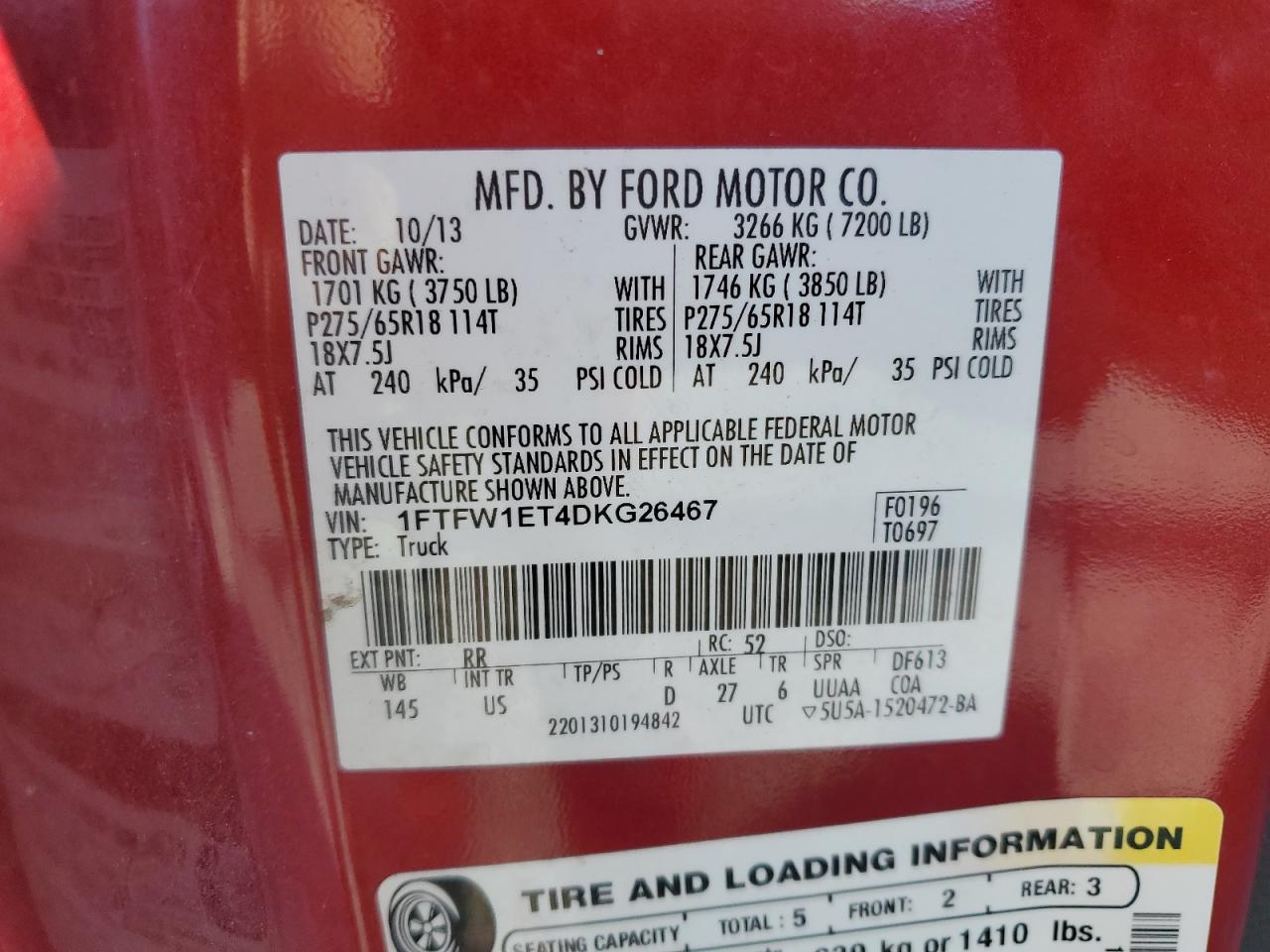 Ford F-150 Supercrew Image 12