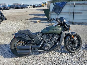  Salvage Indian Motorcycle Co Scout Rogu