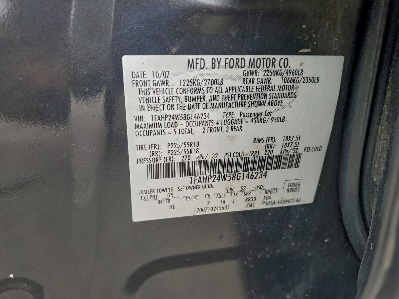 Ford Taurus Sel Image 11