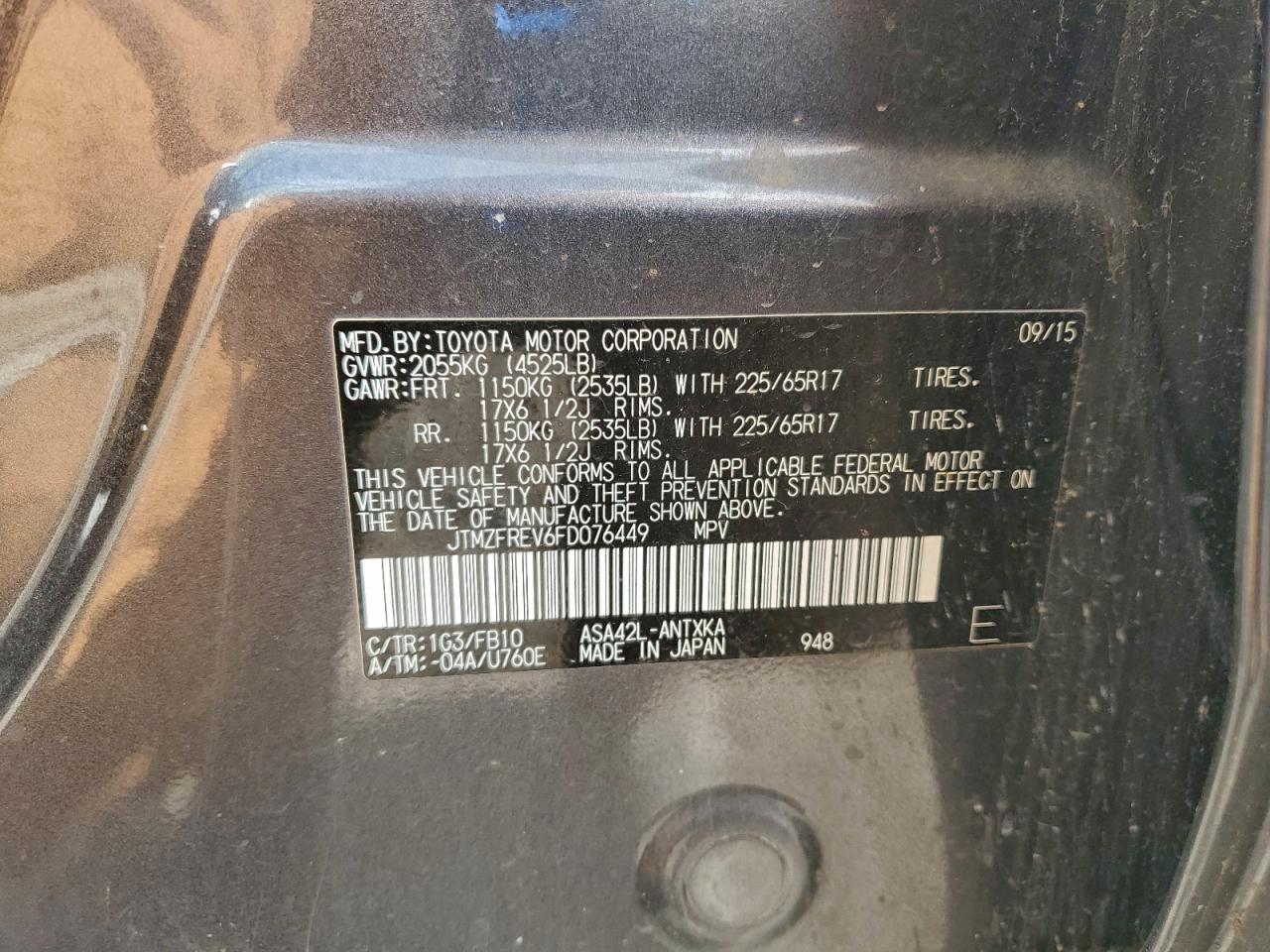 Toyota RAV4 Le Image 6