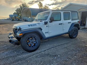  Salvage Jeep Wrangler
