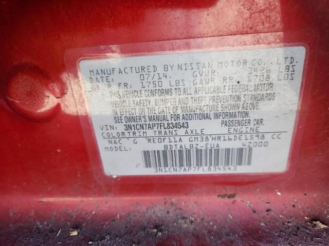 Nissan Versa S Image 8