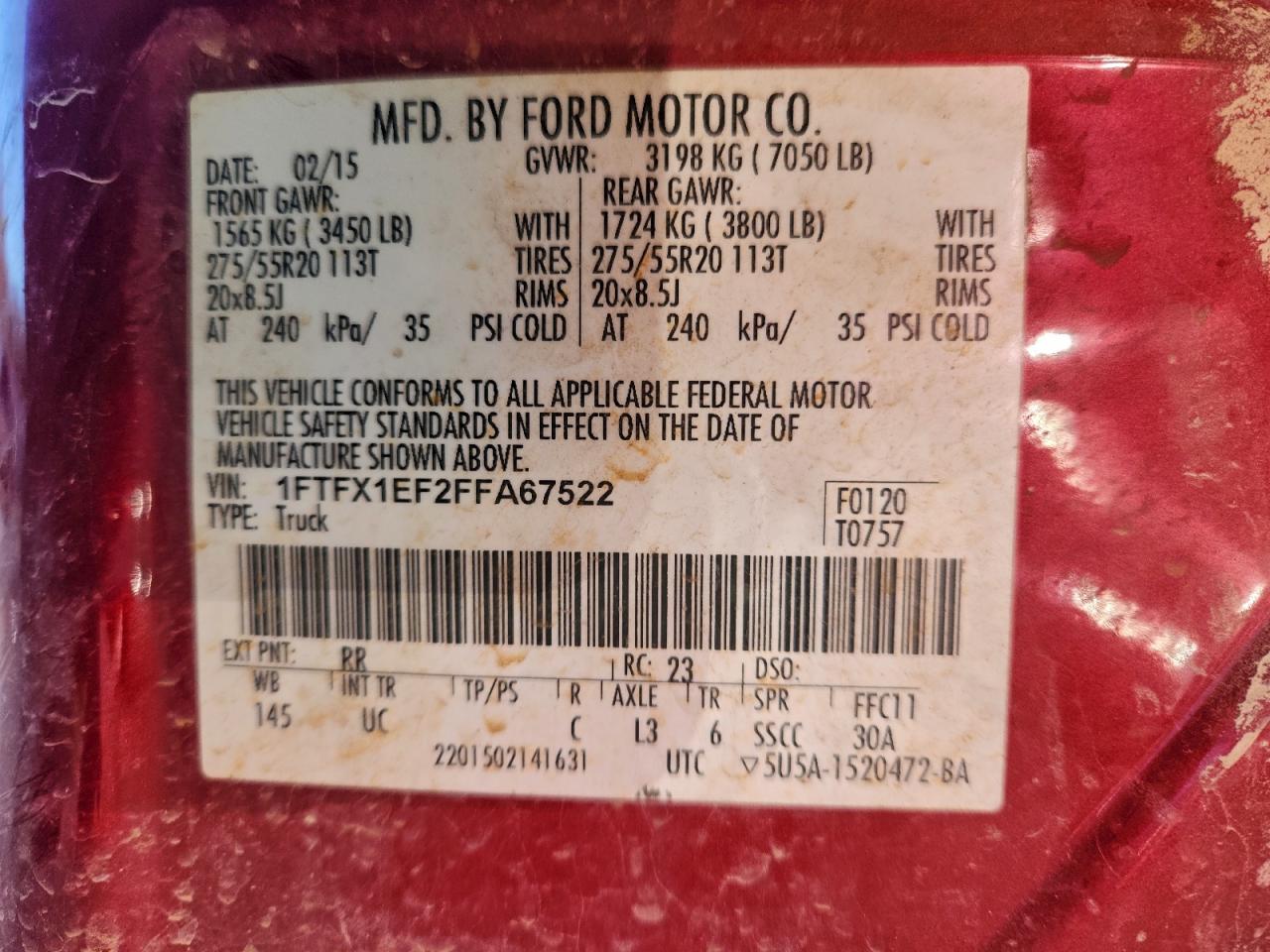 Ford F-150 Super Cab Image 8