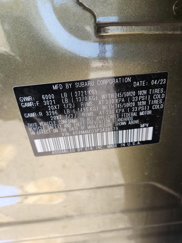 Subaru Ascent Limited Image 13