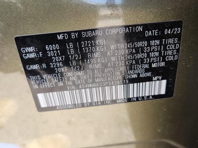 Subaru Ascent Limited Image 13