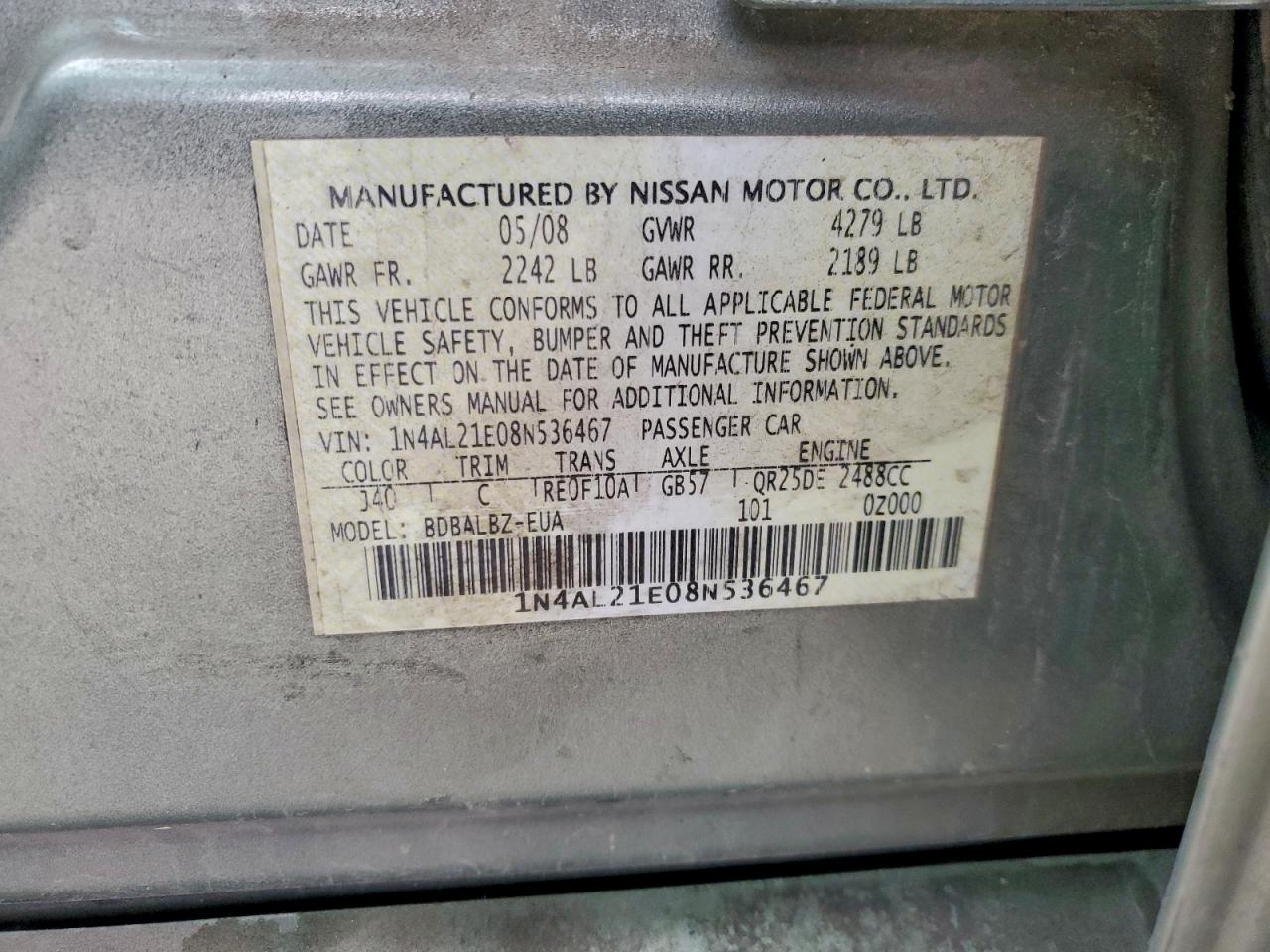 Nissan Altima 2.5 Image 11