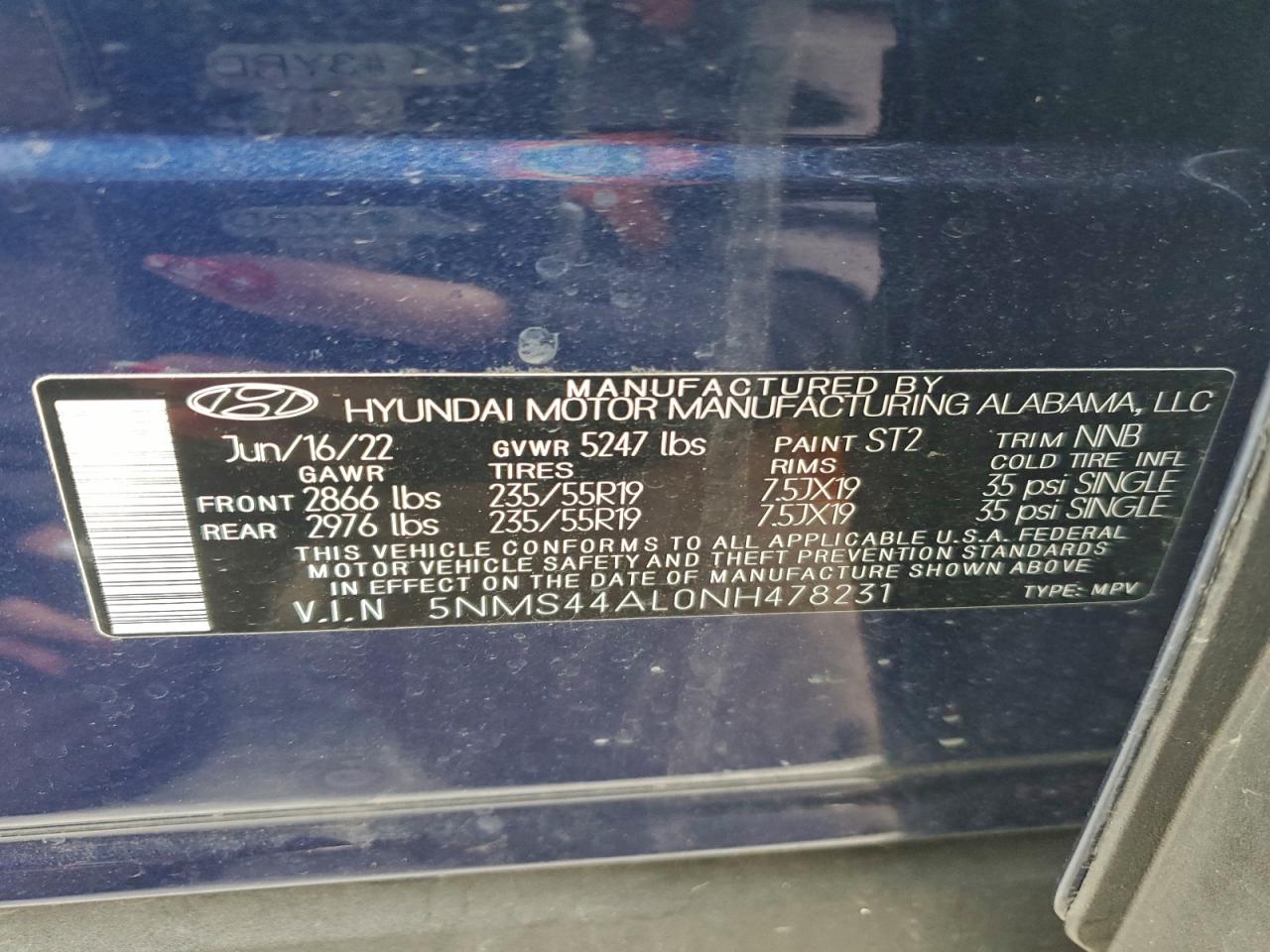 Hyundai SANTA FE Limited Image 9