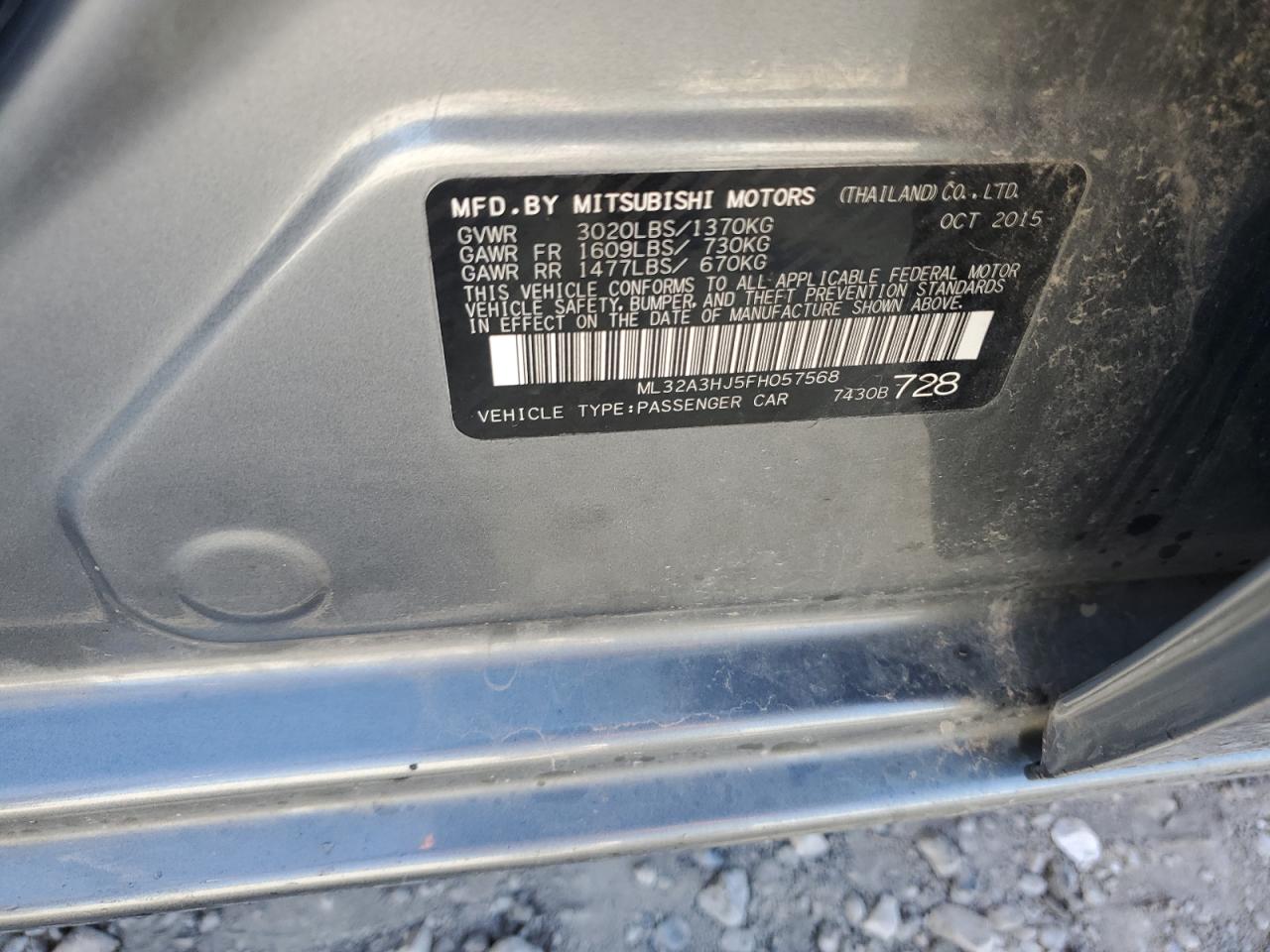 Mitsubishi Mirage De Image 7