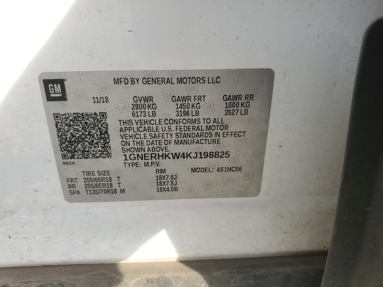 Chevrolet Traverse Lt Image 9