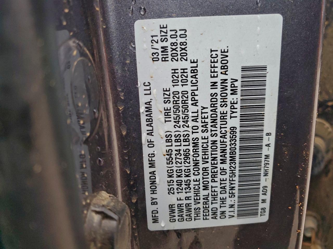 Honda Pilot Se Image 13