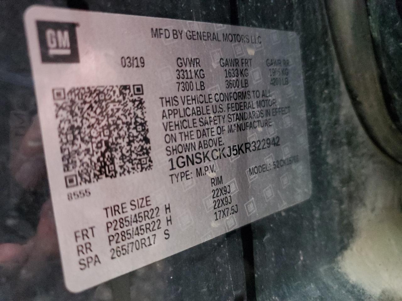 Chevrolet Tahoe K1500 Premier Image 13