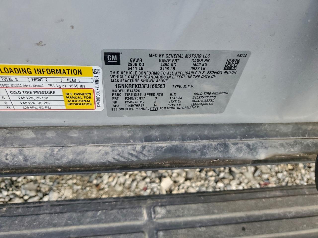 Chevrolet Traverse Ls Image 8