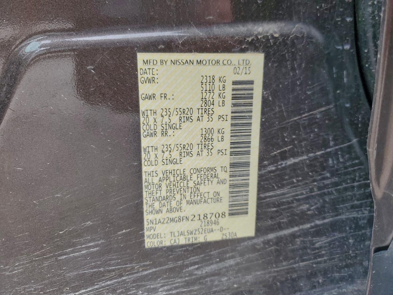 Nissan Murano S Image 8