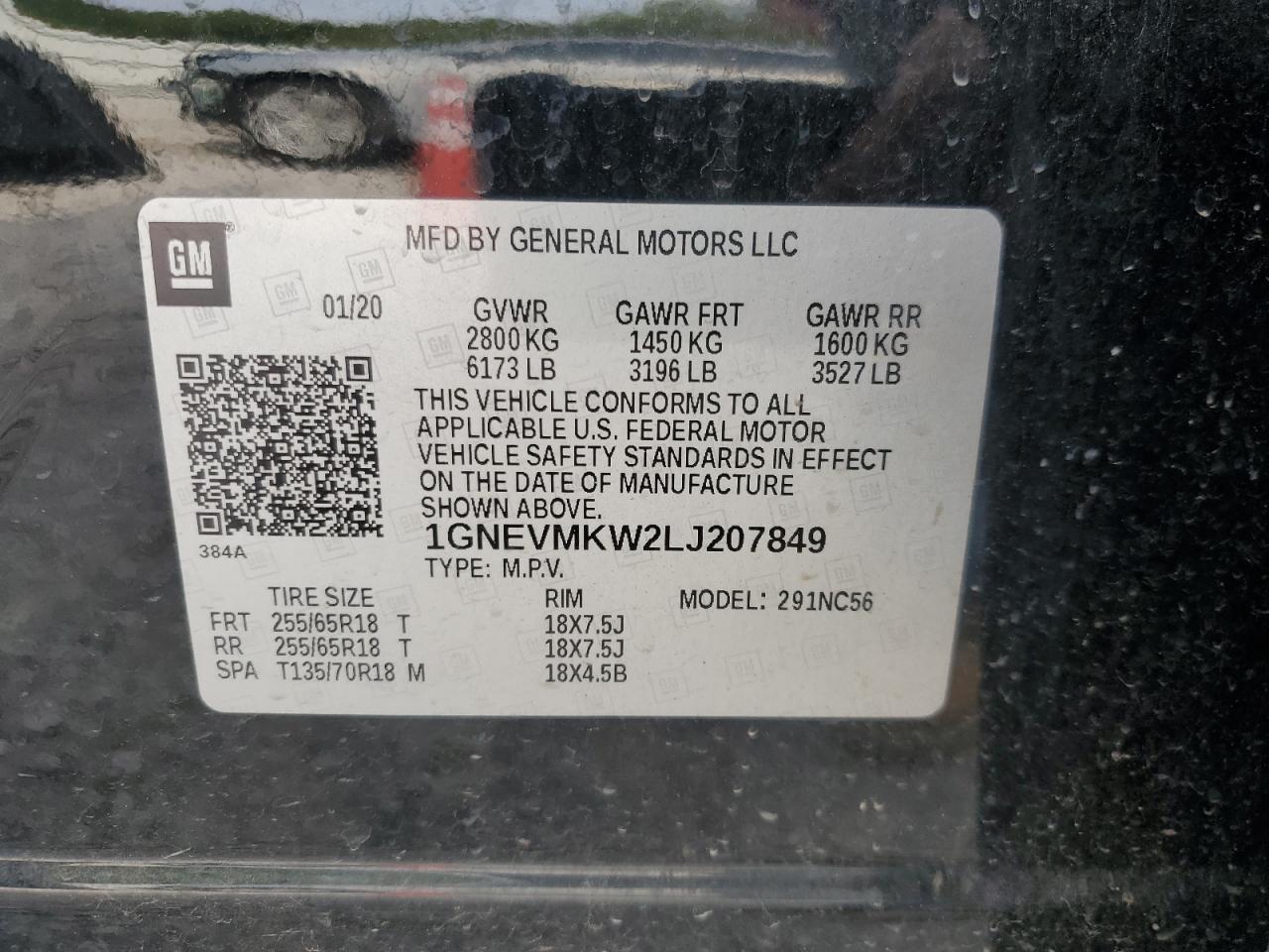 Chevrolet Traverse Lt Image 11