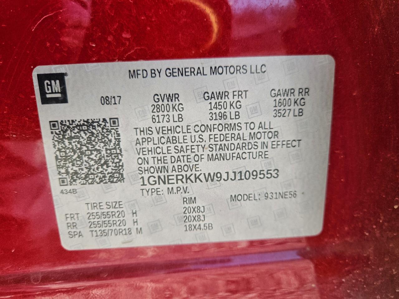 Chevrolet Traverse Premier Image 12