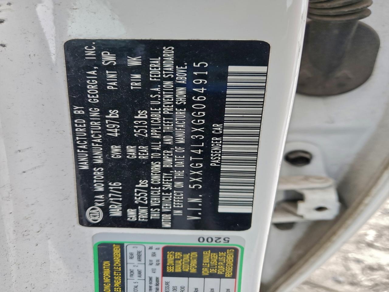 Kia Optima Lx Image 8