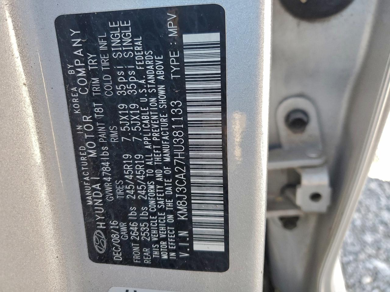 Hyundai TUCSON Limited Image 10