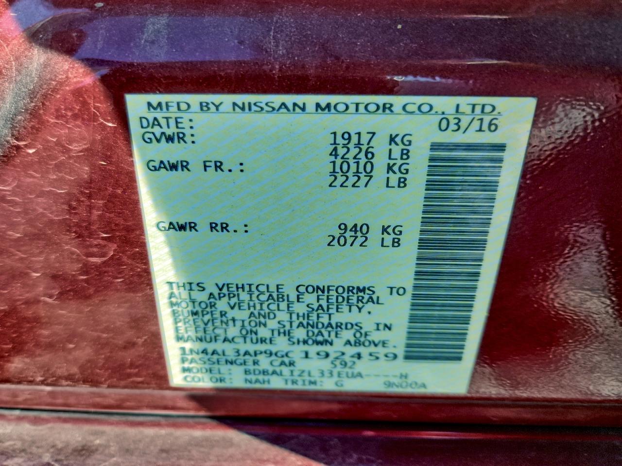 Nissan Altima 2.5 Image 9