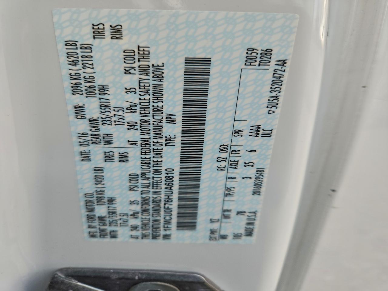 Ford Escape S Image 8