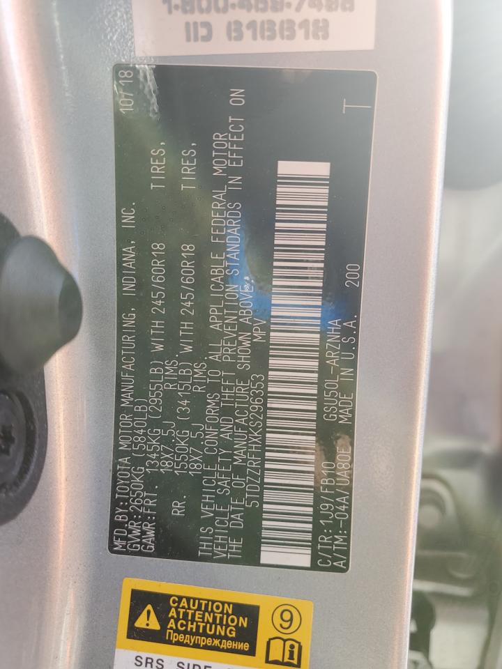 Toyota Highlander Le Image 5