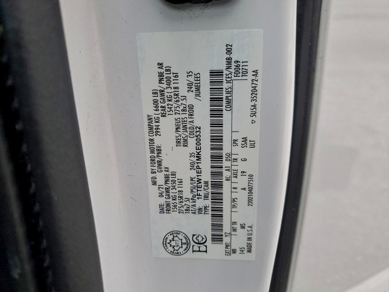 Ford F-150 Supercrew Image 8