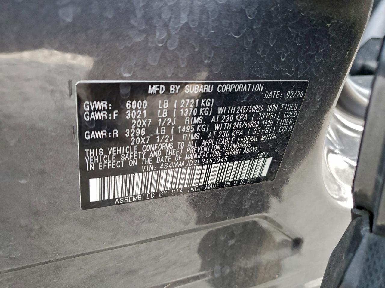 Subaru Ascent Limited Image 7