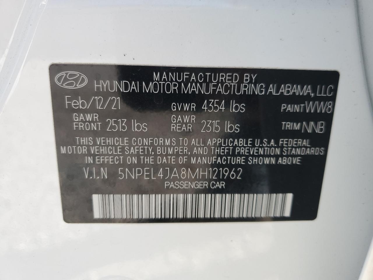 Hyundai SONATA Sel Image 12