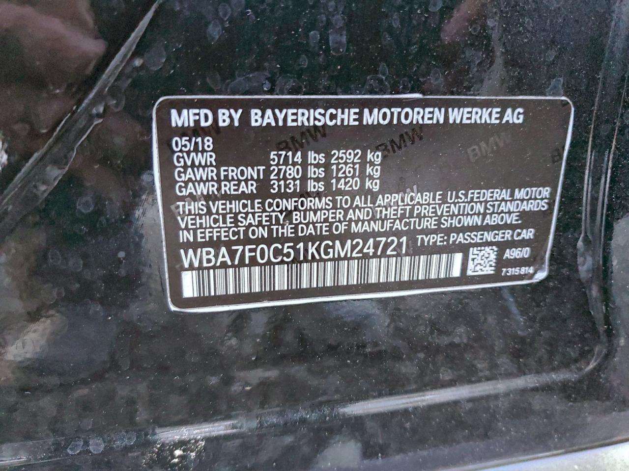 BMW 7 Series I Image 13