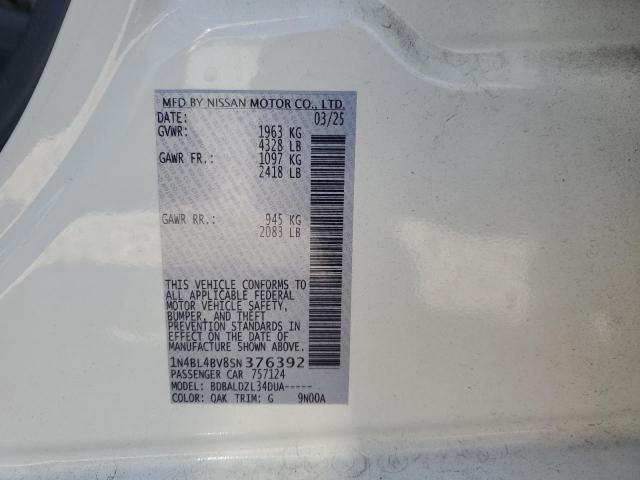 Nissan Altima S Image 9