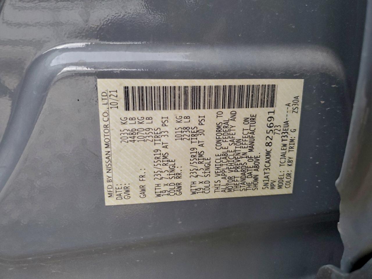 Nissan Rogue Sl Image 8