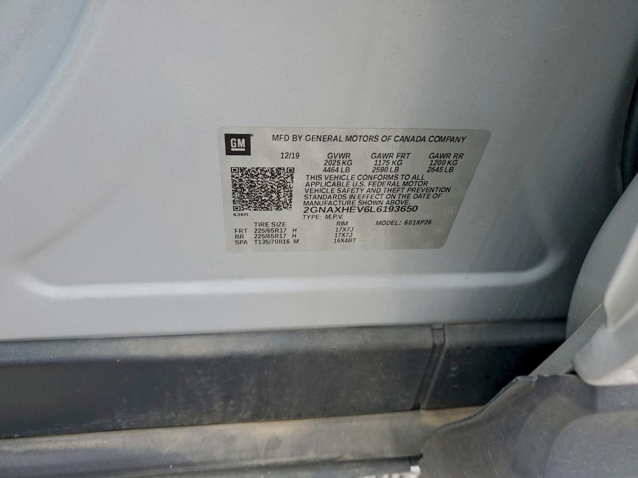 Chevrolet Equinox Ls Image 10