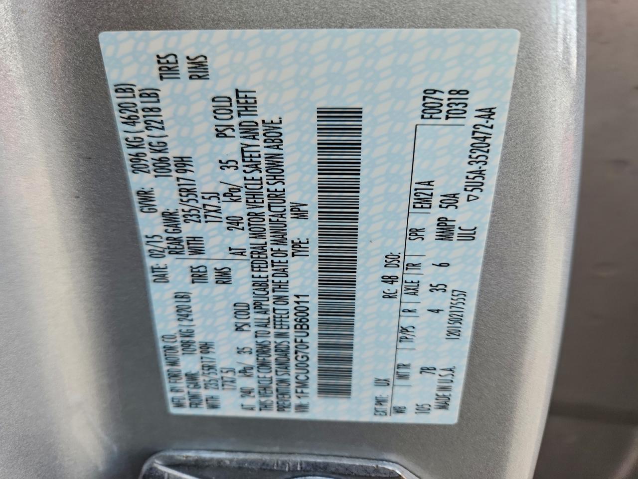 Ford Escape Se Image 10