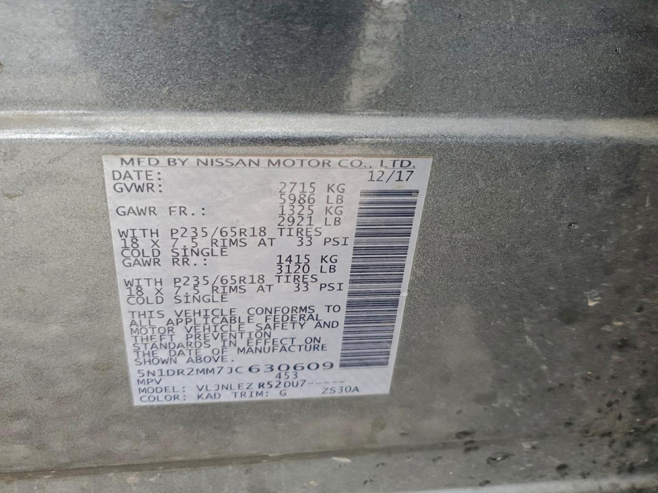 Nissan Pathfinder S Image 12