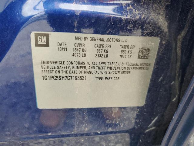 Chevrolet Cruze Ls Image 10