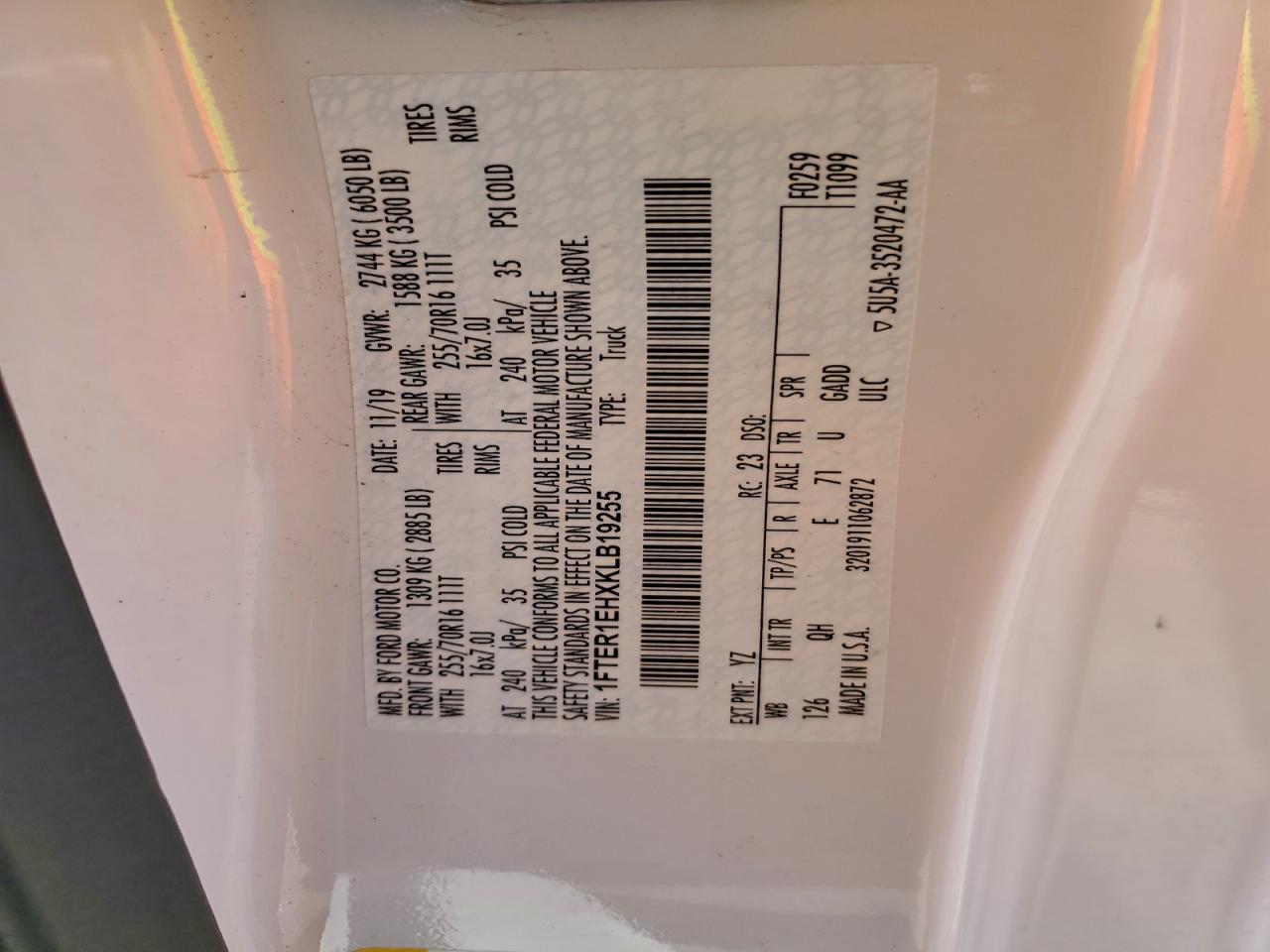 Ford Ranger Xl Image 8