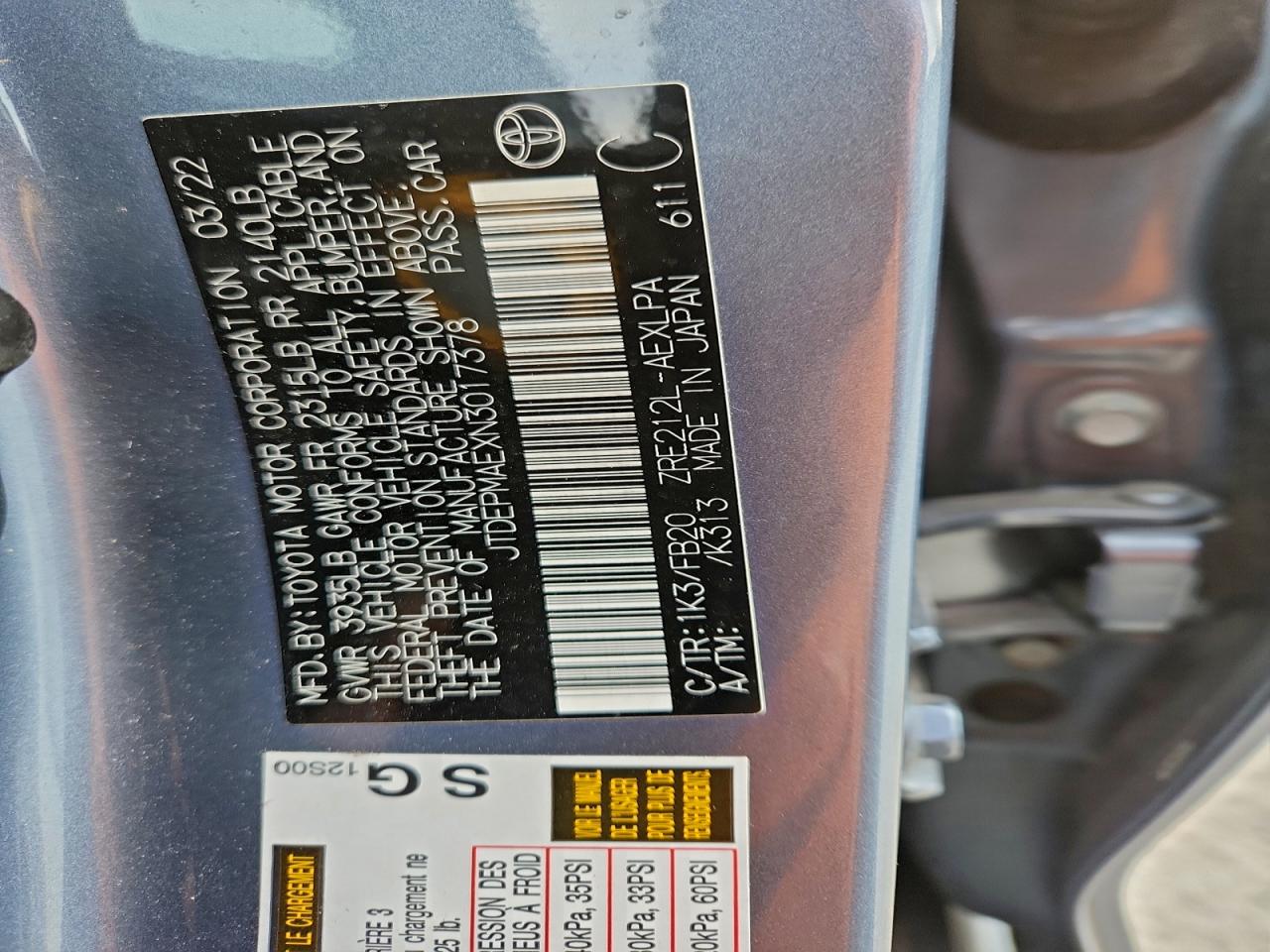 Toyota Corolla Le Image 5