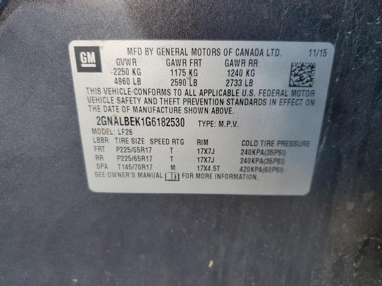 Chevrolet Equinox Ls Image 9