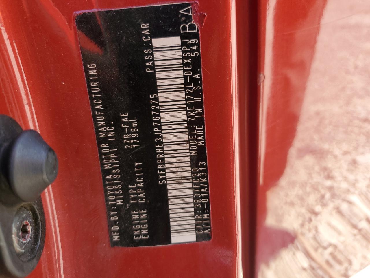 Toyota Corolla Le Eco Image 12