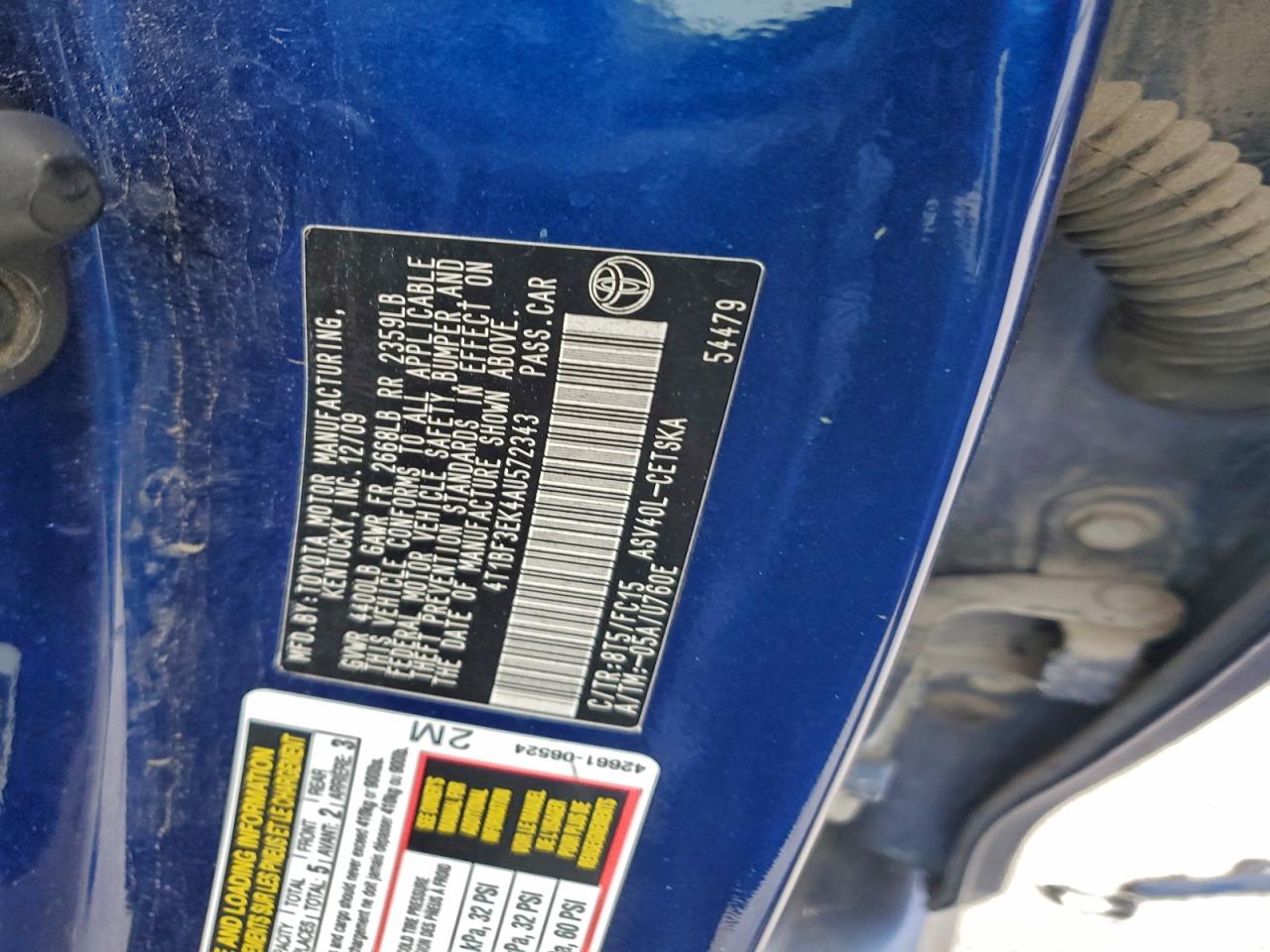 Toyota Camry Base Image 9