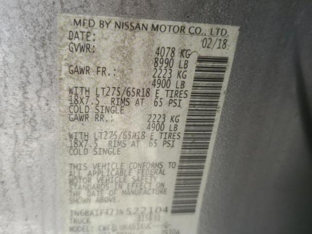 Nissan Titan Sl Image 8