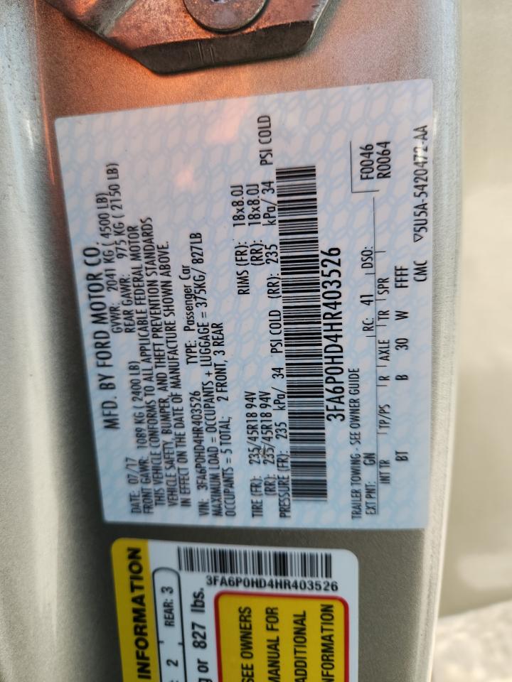 Ford Fusion Se Image 10