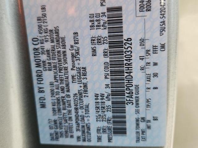 Ford Fusion Se Image 10