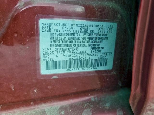 Nissan Sentra S Image 13